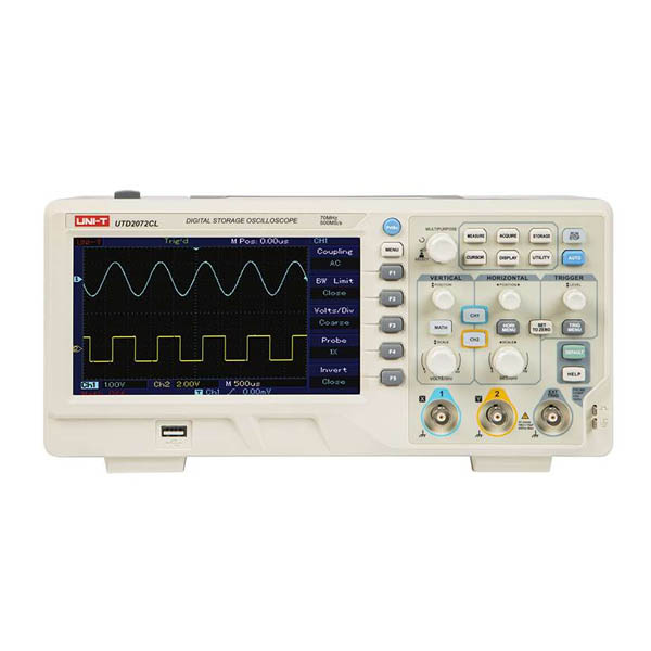 2072 UTD2072CL UNI-T Digital Storage Oscilloscope - Image 1