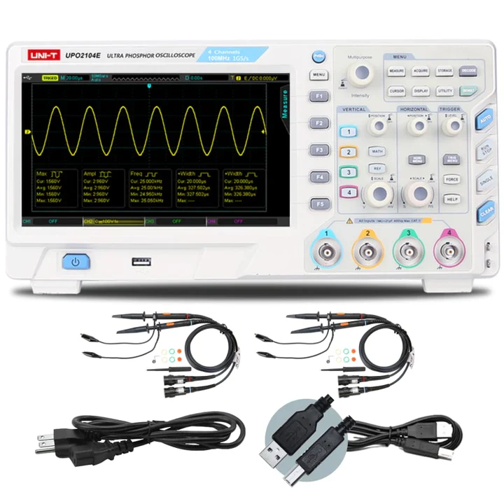 2204-2 UNI-T UPO2204 Mixed-signal Oscilloscope - Image 1