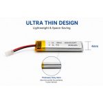 بطارية ليثيوم قابلة للشحن 3.7 فولت 400mAh موديل 400930 - Image 2