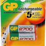 GP rechargeable batteries AA 1.2V 2700 mAh