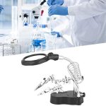 Magnifier With LED & Alligators Holders & Solder Iron Stand (TE-801) - Image 2