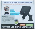 Portable 3.6MP Digital Microscope with 4.3 Inch HD LCD Display and 1-600X Zoom - Image 2