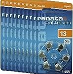 Renata Size 10 Hearing Aid Batteries1.45volt - 10*6 Pack