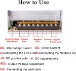 Power Supply 12V 30A |باور سبلاي 12 فولت 30 امبير - Image 2