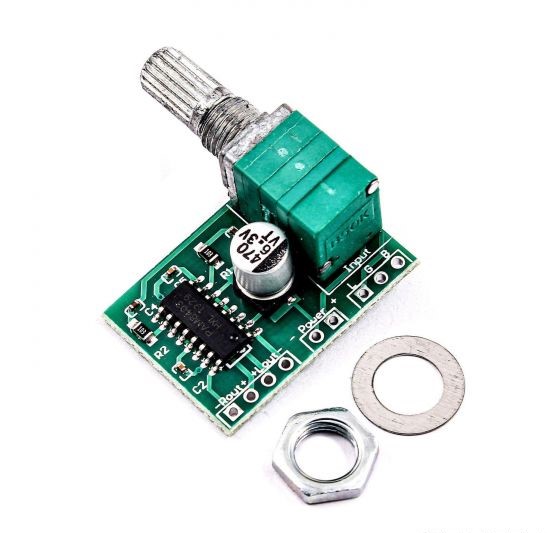 PAM8403-2-Channel-Amplifier-Board-Module-2x3W-With-Volume-robolabs.lk-6 PAM8403 Mini Digital Amplifier Board دائره صوت بالفوليوم - Image 1