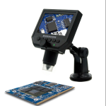 Portable 3.6MP Digital Microscope with 4.3 Inch HD LCD Display and 1-600X Zoom