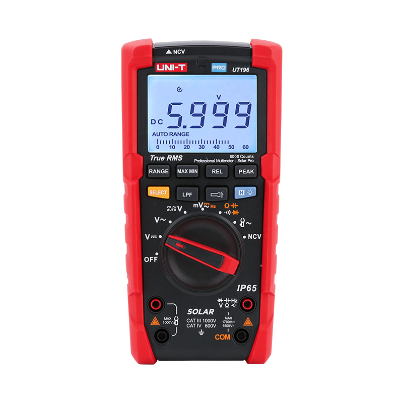 UT196_1 UNI-T UT196 1700V DC True RMS Professional Multimeter – Solar Pro - Image 1