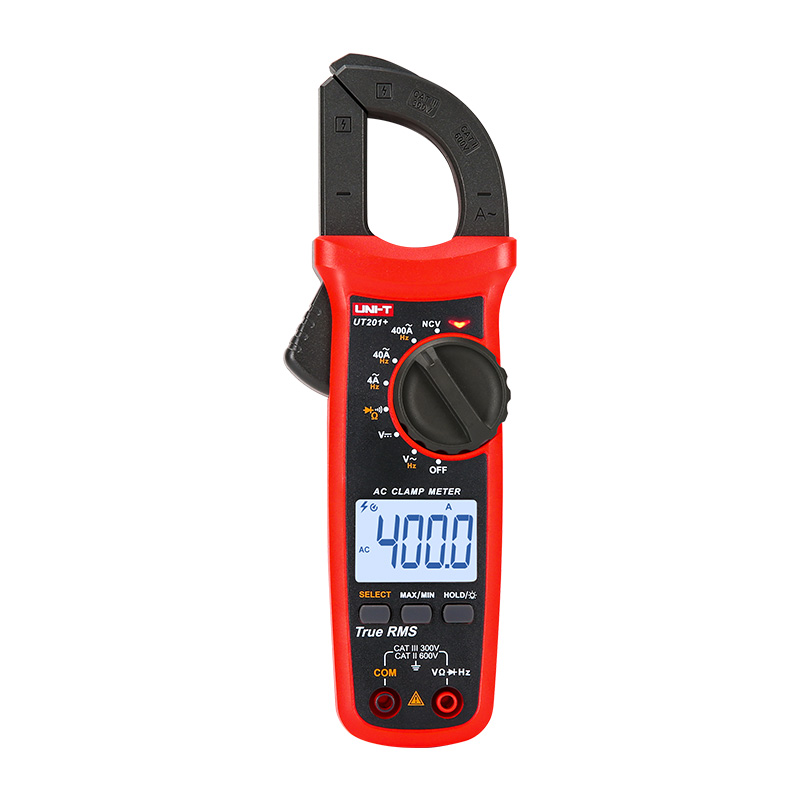 UT201_1 UNI-T UT201+ 400A Digital Clamp Meter - Image 1
