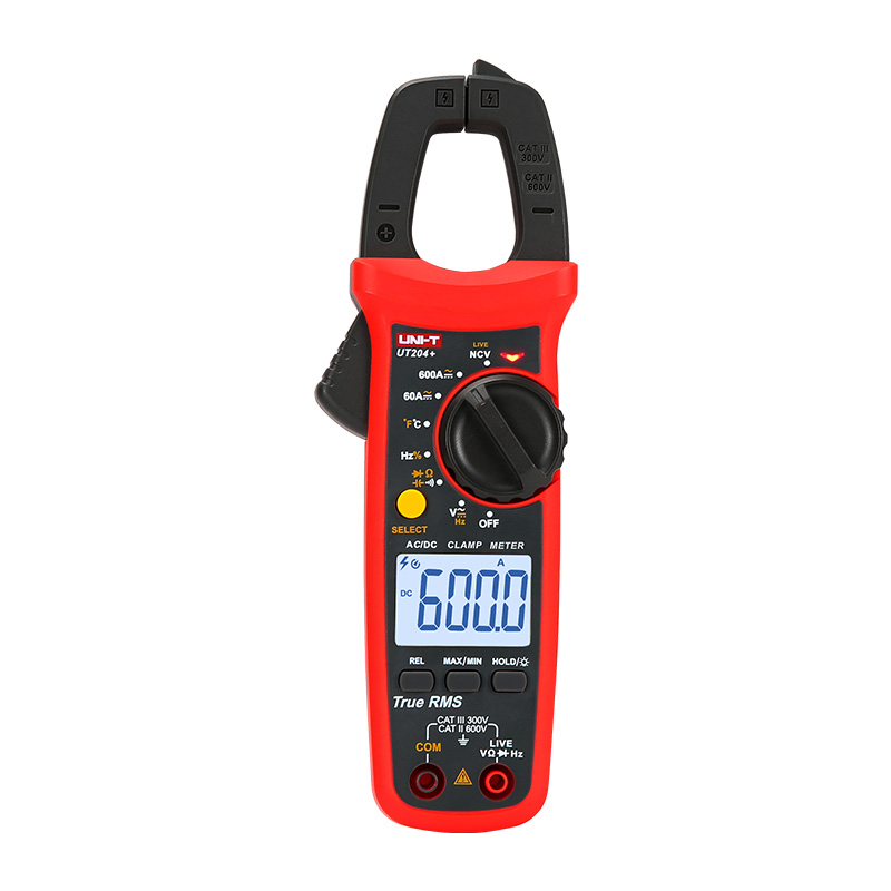 UT204_1 UNI-T UT204+ 600A Digital Clamp Meter - Image 1