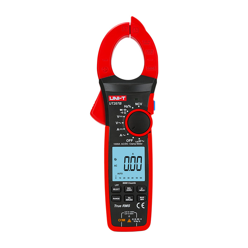 UT207B_1 UNI-T UT207B 1000A True RMS Digital Clamp Meter - Image 1