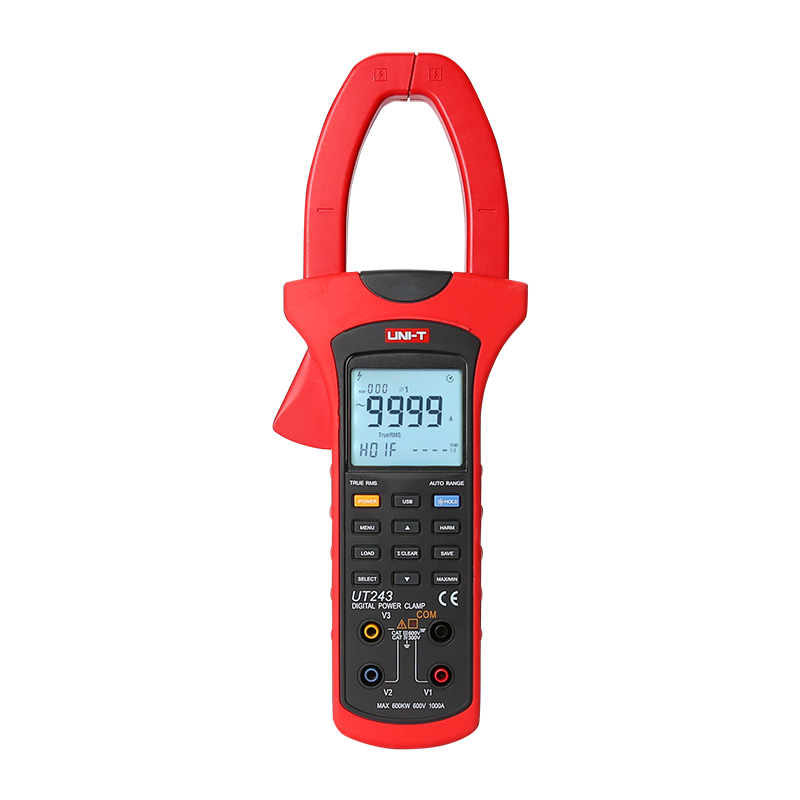 UT243-1 UNI-T UT243 Power and Harmonics Clamp Meter - Image 1