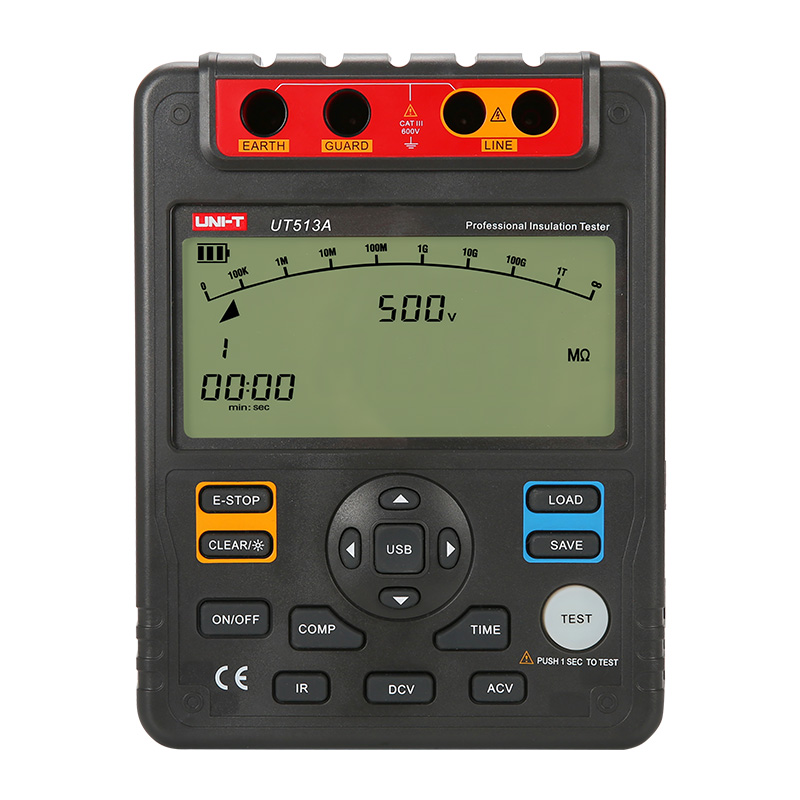 UT513A-1 UNI-T UT513A Series Insulation Resistance Testers - Image 1