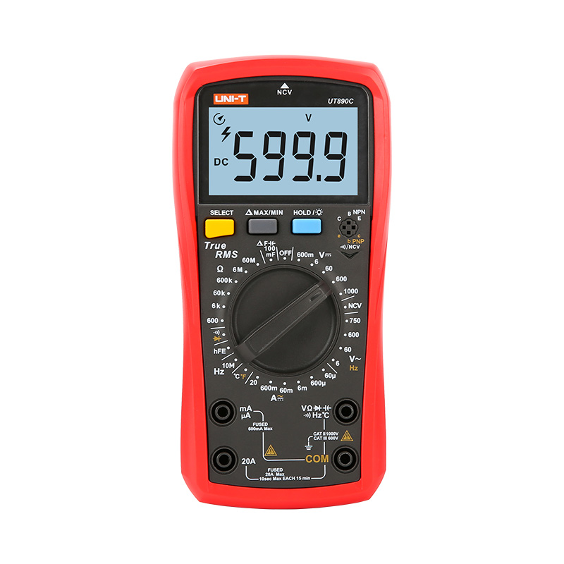 UT890C_1 UNI-T UT890C True RMS Digital Multimeter - Image 1