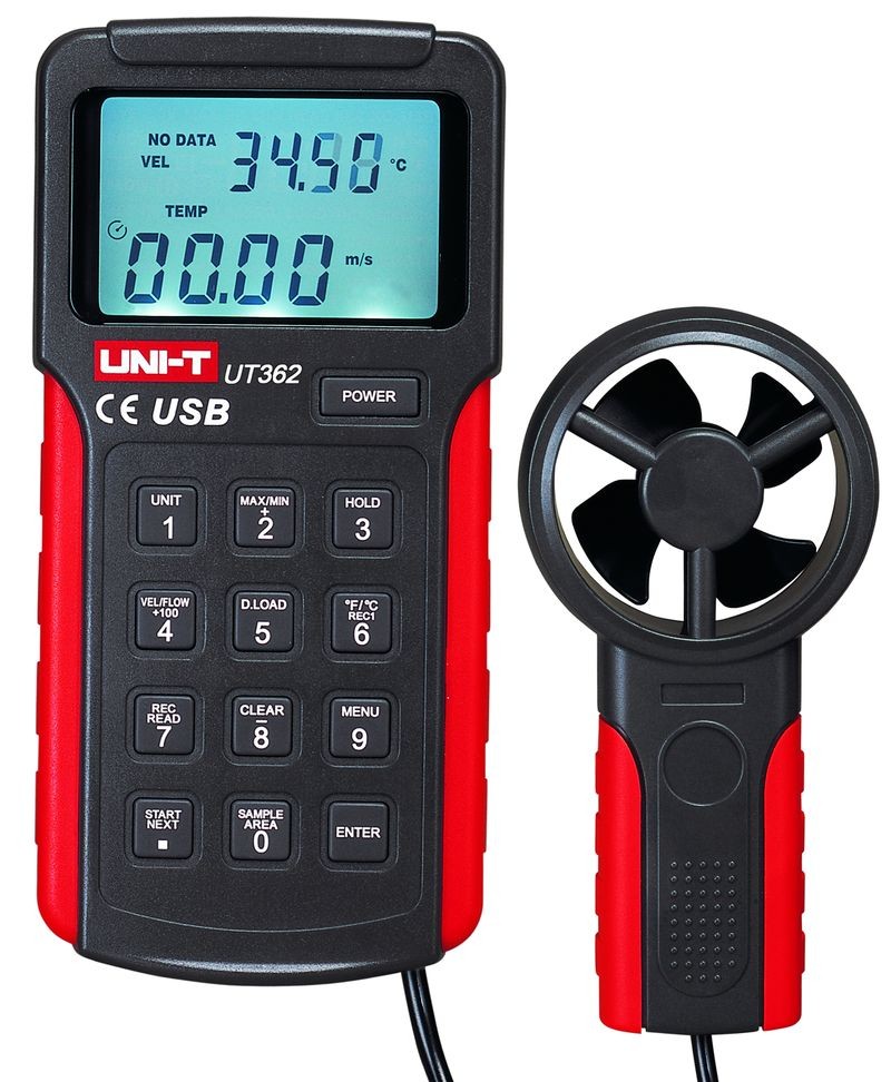 e99e712b205034acdf118c1353a5151b UNI-T UT362 anemometer with USB - Image 1