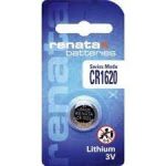 Renata Coin Cell Battery CR1620 3V Lithium