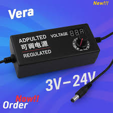 images Digital Adjustable Adapter 3v to 24v 3A - Image 1