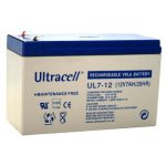 Ultracell 12V/7A Regulate Lead Acid Rechargeable Battery