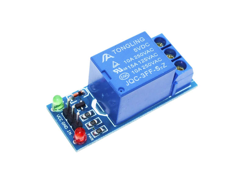 relay 1 دائره ريلاي 1 خط 1 Channel 5V Relay Module - Image 1