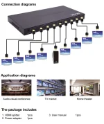 4K HDMI Splitter 1x8 |اسبليتر اتش دي ام اي 1*8 - Image 2